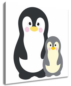 Gario Obraz na plátne Tučniaci Veľkosť: 30 x 30 cm