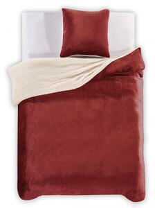 Obliečky z mikrovlákna TEDDY DREAM červené Rozmer obliečky: 2 ks 80 x 80 cm | 200 x 200 cm