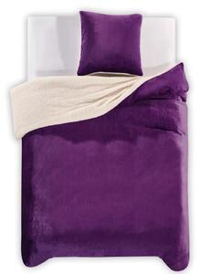 Obliečky z mikrovlákna TEDDY DREAM fialové Rozmer obliečky: 2 ks 80 x 80 cm | 200 x 200 cm