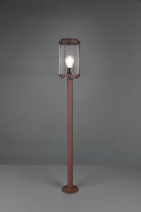 Trio TANARO | Retro stojaca vonkajšia lampa v tvare lampáša IP44 Farba: Antracit