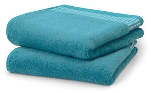 Prémiové uteráky, 2 ks, akvamarínové