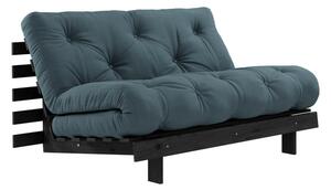 Rozkladacia pohovka v petrolejovej farbe 140 cm Roots Black Night – Karup Design