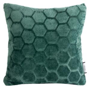 Dekorstudio Dekoračná obliečka na vankúš ZOE2 v zelenej farbe, 40 x 40 cm, zips