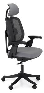 Ergonomická kancelárska stolička Liftor Active, sivá (textil + sieťovina)