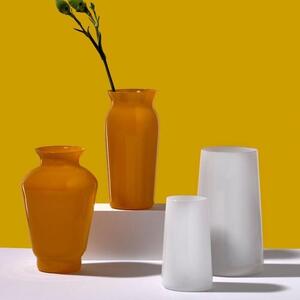 Crystalex Mini Vázy žlté 120 mm 4 ks