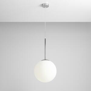 Aldex BOSSO | Elegantná závesná lampa s tienidlom z mliečneho skla Farba: Zlatá
