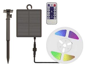 V-TAC Solárny RGB LED pás 2835 60 SMD/m 5m bal