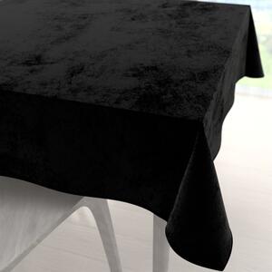 Biante Zamatový štvorcový obrus Velvet Prémium SVP-041 Čierny 100x100 cm
