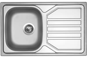 Nerezový drez Sinks OKIO 800 V 0,7mm matný