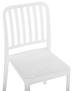 Set 4 ks záhradných stoličiek Sinnamon (biela) . Vlastná spoľahlivá doprava až k Vám domov. 1075860