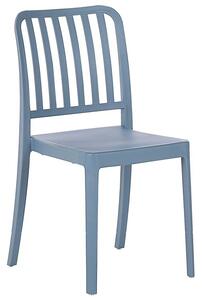 Set 4 ks záhradných stoličiek Sinnamon (modrá) . Vlastná spoľahlivá doprava až k Vám domov. 1075861
