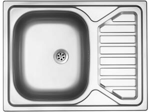 Nerezový drez Sinks OKIO 650 M 0,6 mm matný