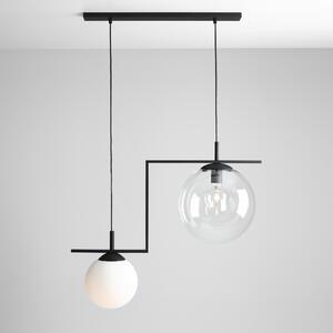 Aldex ZAC | Dizajnové stropné svietidlo s dvoma tienidlami