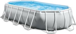 Intex Záhradný bazén INTEX 26796 Prism Frame Oval 503 x 274 x 122 cm kartušová filtrácia 26796 - Bazén