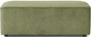 XL taburetka z menčestru Melva, Š 116 x H 42 cm