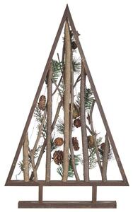 LED dekorácia vianočný stromček Sioned (tmavé drevo) . Vlastná spoľahlivá doprava až k Vám domov. 1076019