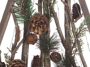 LED dekorácia vianočný stromček Sioned (tmavé drevo) . Vlastná spoľahlivá doprava až k Vám domov. 1076019