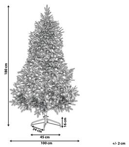 Vianočný stromček 180 cm Truett (zelená) (s osvetlením). Vlastná spoľahlivá doprava až k Vám domov. 1076067