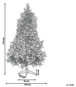 Vianočný stromček 210 cm Truett (zelená) . Vlastná spoľahlivá doprava až k Vám domov. 1076068