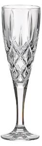 Bohemia Crystal Poháre na šampanské Sheffield 10900/52820/180ml (set po 6ks)