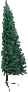 Umelý vianočný polovičný stromček, 180 cm 340 vetiev