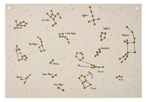 Látková mapa Constellation, Undyed – Ferm Living
