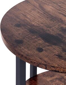 Príručný stolík Taylen (tmavé drevo) . Vlastná spoľahlivá doprava až k Vám domov. 1076175