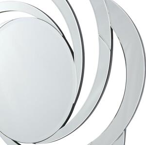 Nástenné zrkadlo Tisifona (strieborná) . Vlastná spoľahlivá doprava až k Vám domov. 1076212