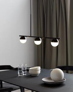 Nordlux CONTINA 3 | dizajnová závesná lampa Farba: Čierna