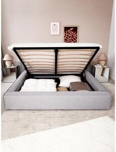 Čalúnená posteľ s úložným priestorom Lennon