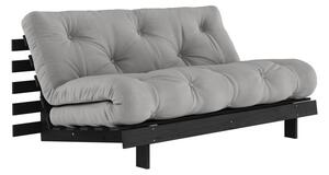 Sivá rozkladacia pohovka 160 cm Roots Black Night – Karup Design