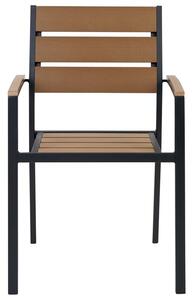 Set 6 ks záhradných stoličiek Valero (svetlé drevo) . Vlastná spoľahlivá doprava až k Vám domov. 1076387