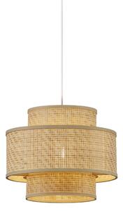 Nordlux TRINIDAD | bambusová závesná lampa