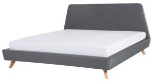 Manželská posteľ 180 cm Ventura (sivá) (s roštom). Vlastná spoľahlivá doprava až k Vám domov. 1076422