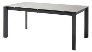 Jedálenský stôl Matthew rozkladací 180-240x76x95 cm (čierna)