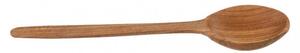 Drevená naberačka do dóz, veľká okrúhla lyžica, SPOON, 16 cm - čerešňa