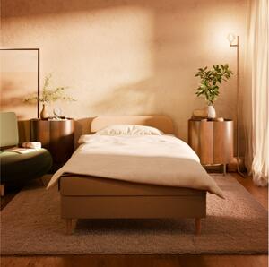 Čalúnená posteľ CASPE 80×200 cm svetlosivá