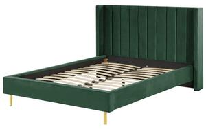 Manželská posteľ 140 cm Vue (zelená) (s roštom). Vlastná spoľahlivá doprava až k Vám domov. 1076450