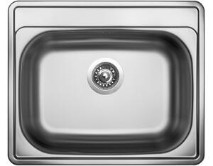Nerezový drez Sinks COMFORT 600 V 0,6mm matný