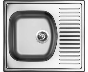 Nerezový drez Sinks SHORT 580 V 0,5mm matný