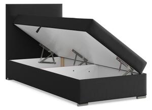 Čalúnená posteľ VICENZA 90×200 cm čierna