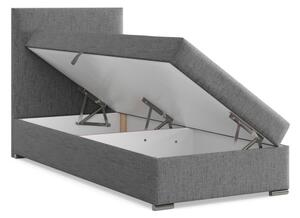 Čalúnená posteľ ELDA 90×200 cm sivá