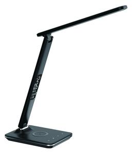 Immax KINGFISHER | LED stolná lampička s bezdrôtovým nabíjaním Farba: Čierna