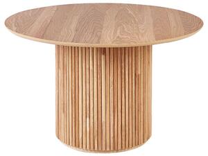 Okrúhly jedálenský stôl Villanelle (svetlé drevo) (pre 4 osoby). Vlastná spoľahlivá doprava až k Vám domov. 1076503