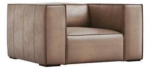 Svetlohnedé kožené kreslo Madame - Windsor & Co Sofas