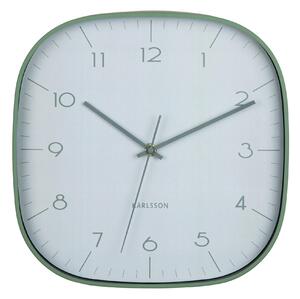 NÁSTENNÉ HODINY zelená 29 cm Karlsson - Hodiny, Online Only