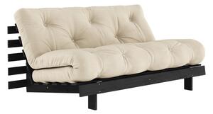 Béžová rozkladacia pohovka 160 cm Roots Black Night – Karup Design