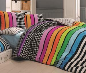 Bavlnené obliečky Stripes Duo 140x200/70x90 cm