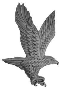 Kovian-Prod Dekoračný prvok, 215x145x5mm - Orol, odliatok