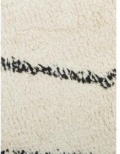 Ručne tuftovaný bavlnený koberec s diamantovým vzorom Bina